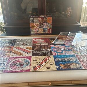 Hershey's Candy Collection Jigsaw Puzzle - Multicolor